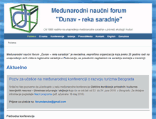 Tablet Screenshot of danube-cooperation.com